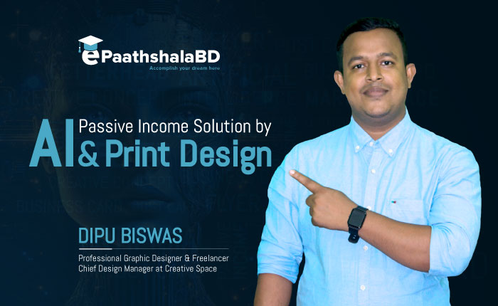 Passive Income Solution by AI & Print Design