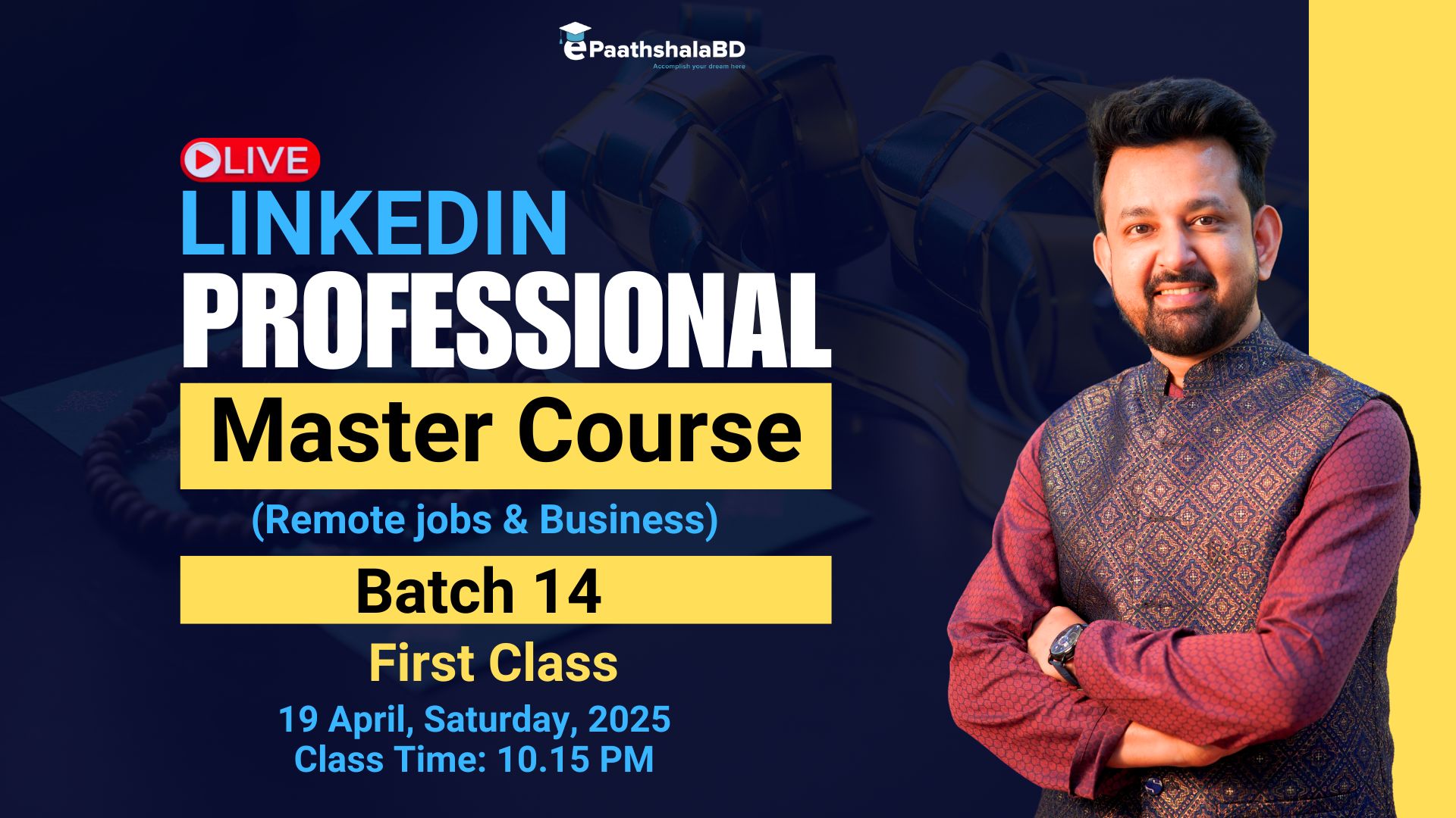 Live LinkedIn Remote Job Course